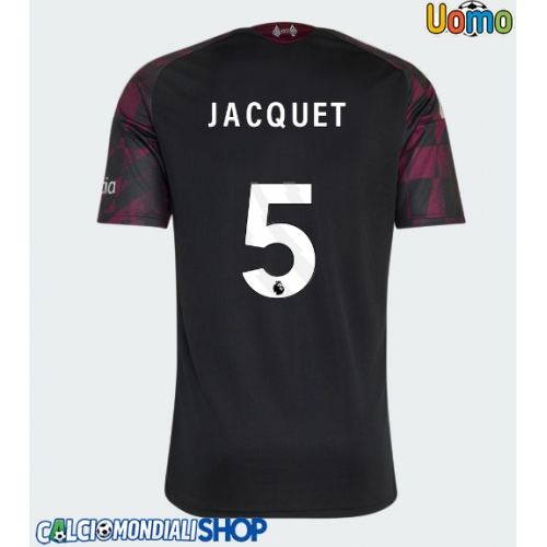 Maglie da calcio Liverpool Jeremy Jacquet #5 Terza Maglia 2026-27 Manica Corta